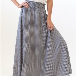 Woven ball skirt